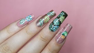 🌵Succulent & Cactus Nail Design💅- femketjeNL