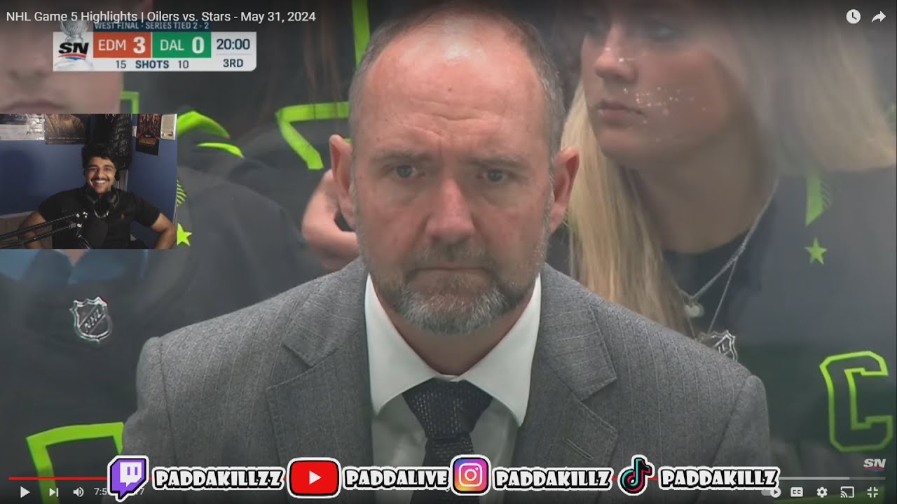 OILERS Vs STARS GAME 5 REACTION STARS CHOKED THIS SERIES NHL PLAYOFF oilers-vs-stars-game-5-reaction-stars-choked-this-series-nhl-playoff