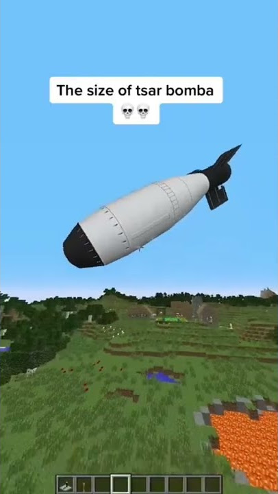 Minecraft atom bomb #short