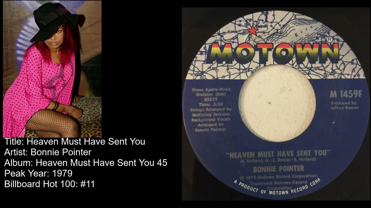 Bonnie Pointer Heaven Must Have Sent You YouTube