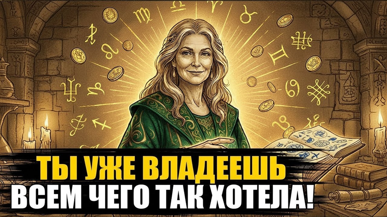 Запретный Метод, Который Заставляет Твоё Тело Вспомнить, Что Ты Рождена Притягивать Богатство