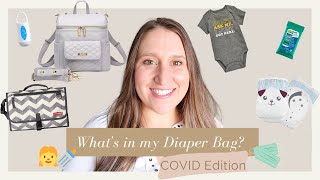WHAT’S IN MY DIAPER BAG (Baby + Toddler + Covid edition) | I REVIEW CUTIES
