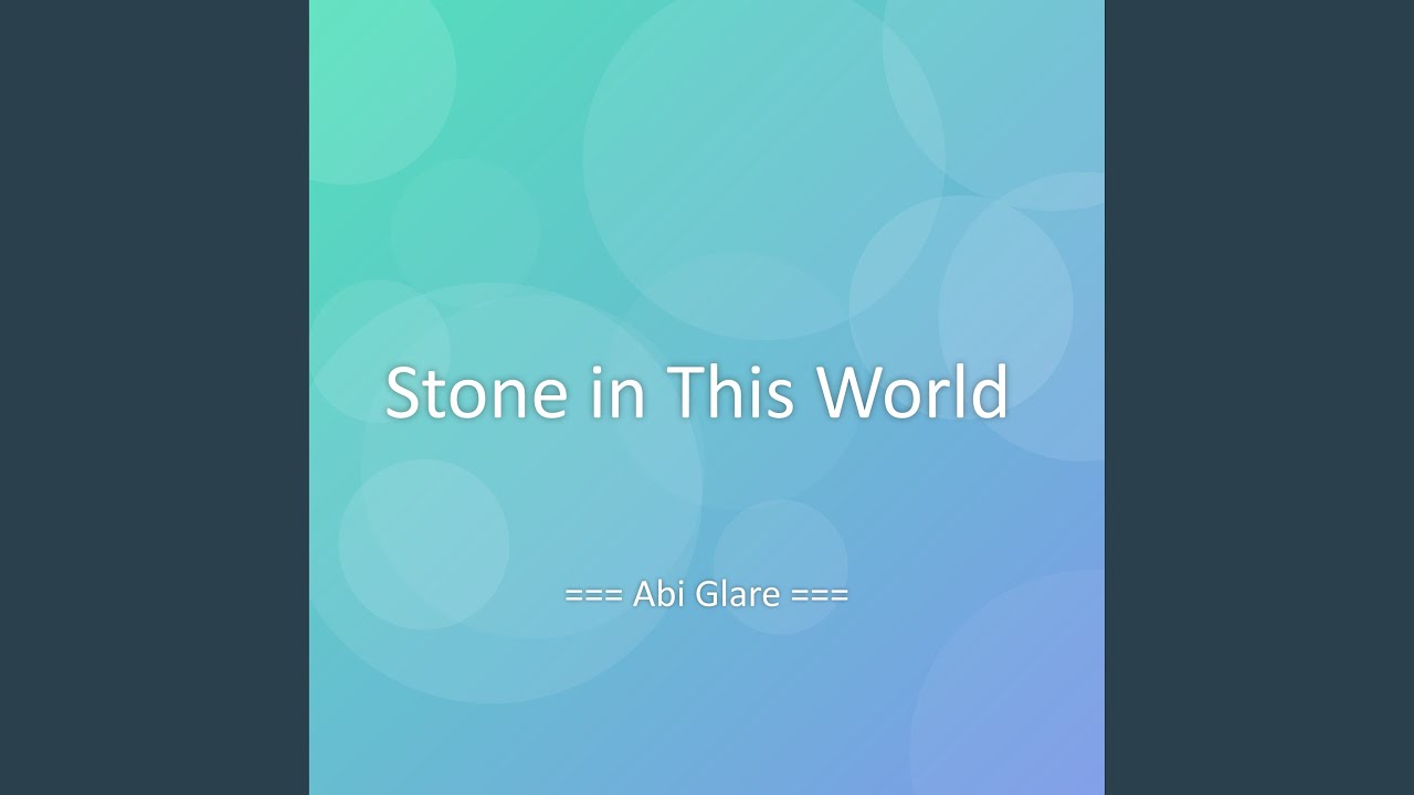 Stone in This World