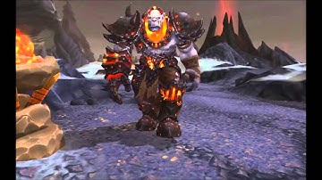 World of Warcraft  Warlords of Draenor Beta   All new Orc Leaders Models