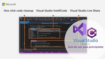 Visual Studio - Guía de uso para principiantes 👌👀 Introducción a Visual Studio 2022