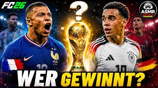 🏆 Ich habe die KOMPLETTE Weltmeisterschaft simuliert! 😴 | ASMR FC26 WM-Modus