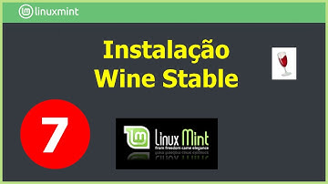 7- Como instalar Wine Stable no Linux Mint (base Ubuntu) para executar programas do Windws no Linux