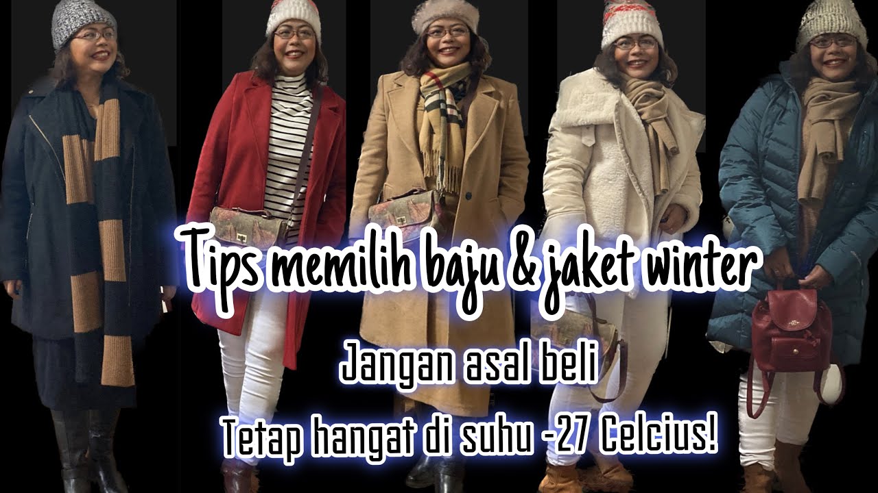 TIPS PILIH BAJU WINTER DI AMERIKA YANG TEPAT, NGGAK ASAL TEBAL - YouTube