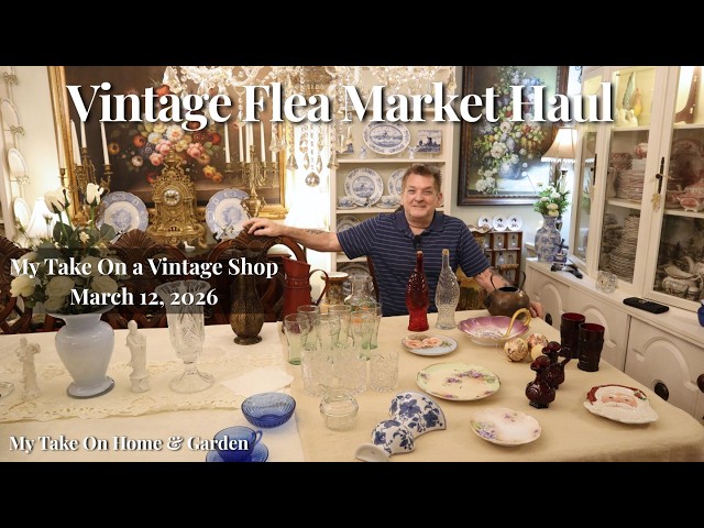 Blue & White, Bavarian Porcelain, Fitz & Floyd, Vintage Glass - My
