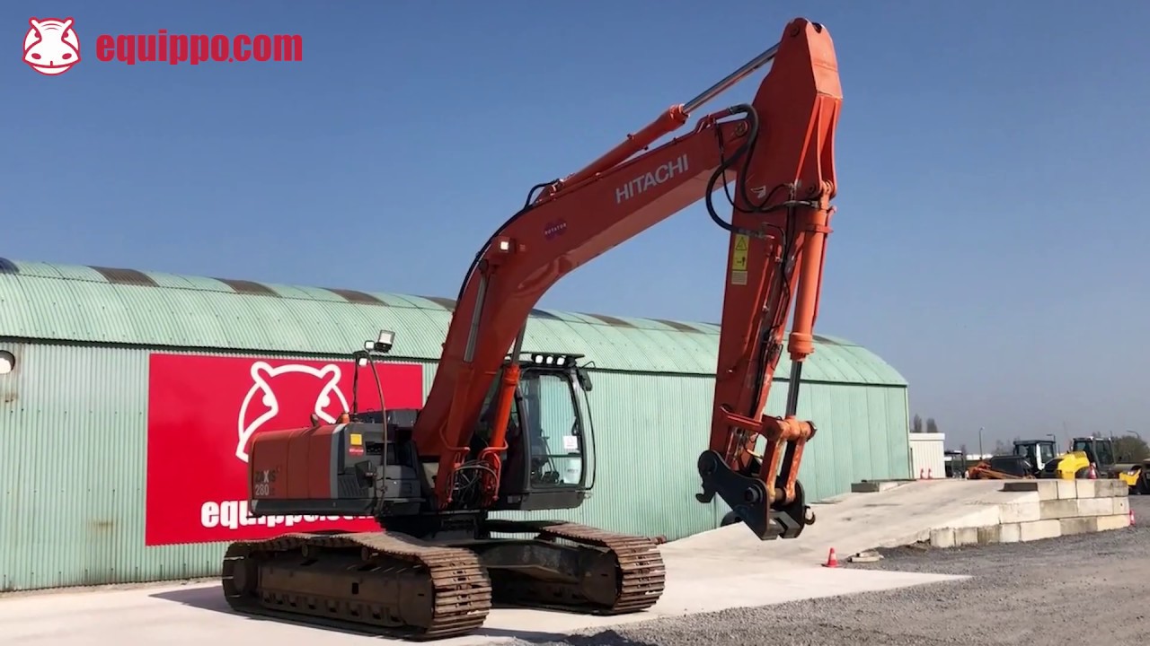Used 2010 Hitachi Zx280lc 3 For Sale Used Tracked Excavator 