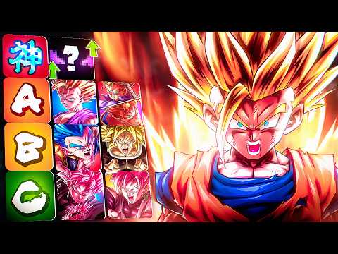 PRE 8th Anniversary Part 3 TOP 10 BEST Units In Dragon Ball Legends! (Gohan Ball Legends Edition)