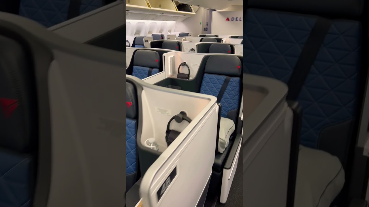Deltas Newfitted Delta ONE Boeing 767-400 are locking 