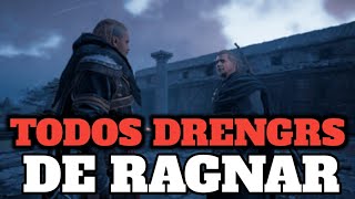 LOCALIZAÇÃO TODOS OS DRENGRS DE RAGNAR/COVA DE RAGNAR