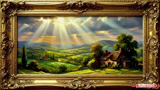 Vintage Rural Scenery | Classic Oil Painting Art | 4K TV Screensaver Experience screenshot 3