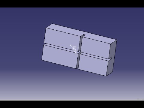 PART DESIGN : Merge ends option in pocket (CATIA V5)