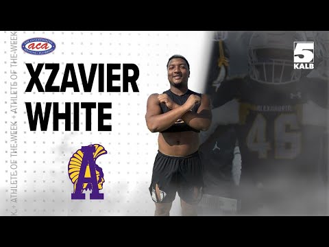 AOTW: ASH's Xzavier White - YouTube