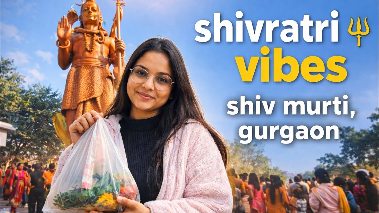 shivratri special | aaj shiv murti gurgaon gyi 🙏🔱 | peaceful vibes | daily vlog | #vlog #dailyvlog 