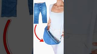DIY Designer Shoulder Bag from Old Jeans Miarti🪡🧵✂️ 👜✌️