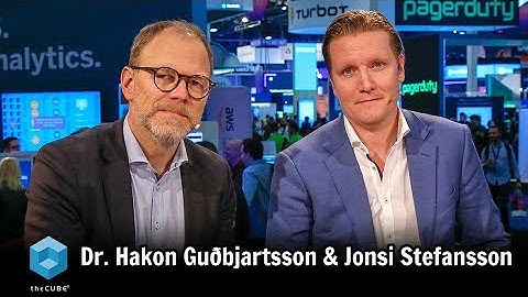 Dr. Hákon Guðbjartsson, WuxiNextcode & Jonsi Stefansson, NetApp | AWS re:Invent 2018
