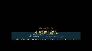 star wars new hope  crawl and  flash gordon