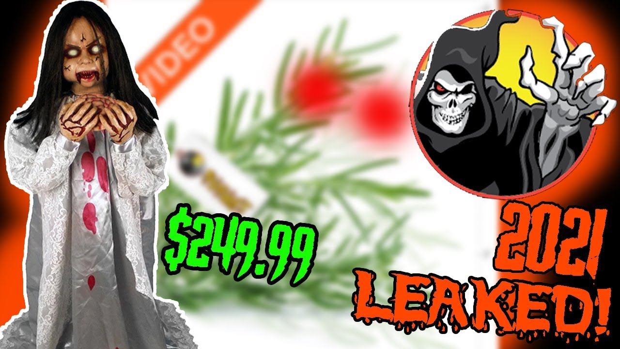 Spirit Halloween 2021 Animatronic LEAKED | Stock Photo & Price FOUND