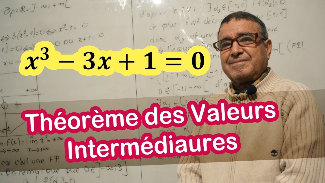Théorème des Valeurs Intermédiaires Exercice 2 YouTube Théorème des Valeurs Intermédiaires Exercice 2 YouTube