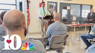 'A first for Tennessee': 8 Morgan County inmates inducted into Phi Theta Kappa Honor Society