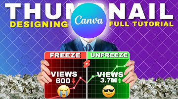 Make Scroll-Stopping Thumbnails in Canva | Decoding Creativity