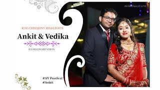 Ankit &amp; Vedika | Engagement Highlights | 1 January 2021