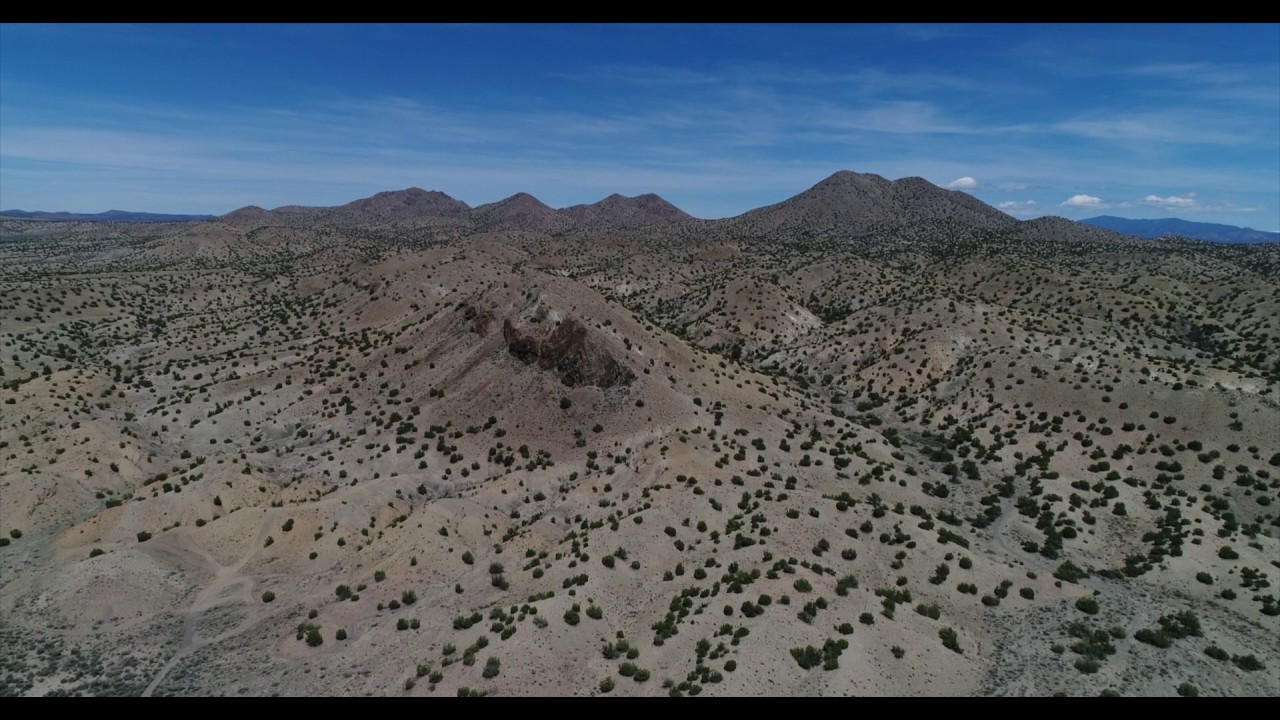 Los Cerrillos hills, New Mexico by dji drone YouTube