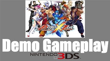 Project X Zone Nintendo 3DS Demo Gameplay