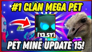 🚀NEW SPACE WORLD UPDATE in Pet Mine! (ROBLOX)