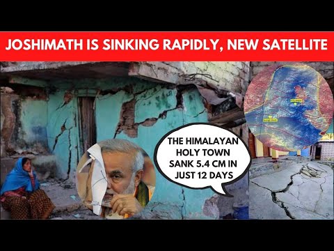 Joshimath may sink entirely; ISRO satellite images reveal alarming subsidence  U’khand Crisis