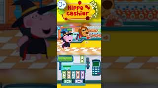 Hippo 🌼 Cashier in the supermarket 🌼 Games for kids🌼 Teaser-3 9х18 15 0+ screenshot 1