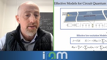 Hakan Tureci - Quantum electrodynamic modeling of superconducting quantum systems - IPAM at UCLA