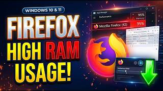How to Fix High Memory Usage in Firefox.