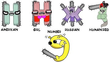 Alphabet Lore But Everyone Is ALL Chainsaw versions. ( Full Version )