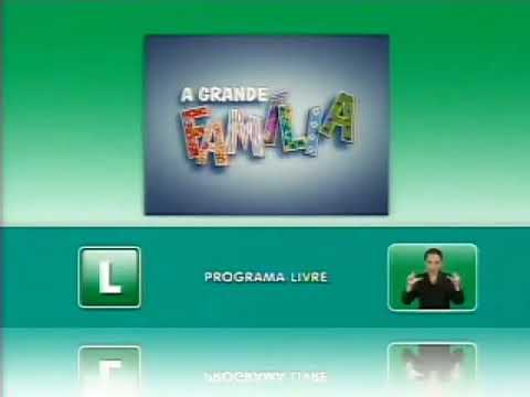 Vinheta Classificação Indicativa Livre A Grande Família (2012 - 2013)