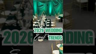 2026 Wedding and Event Trends #livingluxuriouslyforless #eventplanning