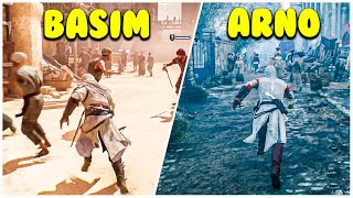 Comparison of Parkour System between Assassin's Creed Mirage and Assassin's Creed Unity