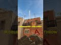 All Mid Smokes From One Position By Furia #shorts #cs2