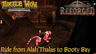 Turtle WoW - Project Reforged HD Mods & ReShade - Ride from Alah'Thalas to Booty Bay
