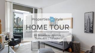 Properties InStyle Home Tour: 88 Broadway Avenue, Suite 401 | Toronto