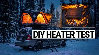 DIY Pelican Case Diesel Heater: Winter Camping Survival Test