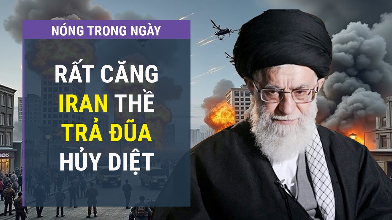 Tin thế giới: Rất căng: Tên lửa Iran đã lên nòng thề trả đũa bằng đòn “kinh khủng” nhất l VTC One