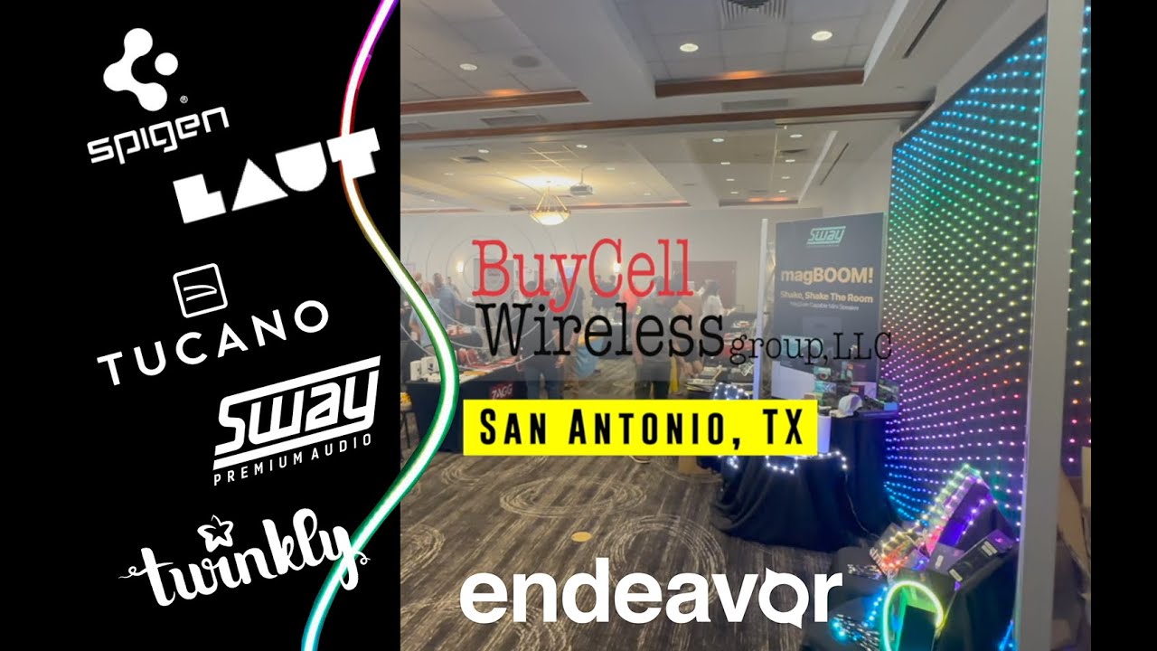 endeavor showcasing at the BuyCell Wireless show in San Antonio Texas
