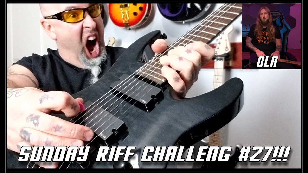 Sunday "Riff Challenge" with Ola Englund #27 