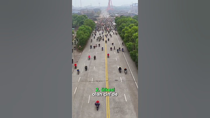 Çin'de Akıllara Durgunluk Veren Trafik! 🤯😳