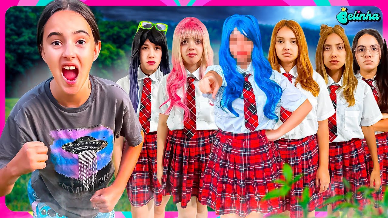 TODOS SE UNIRAM A MENINA QUE NÃO GOSTA DA BELINHA CONTRA ELA