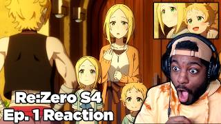 FRED?! RAFIEL?! MAYBE SHE DOES REMEMBER!!! | Re:Zero Season 4 Episode 1 Reaction